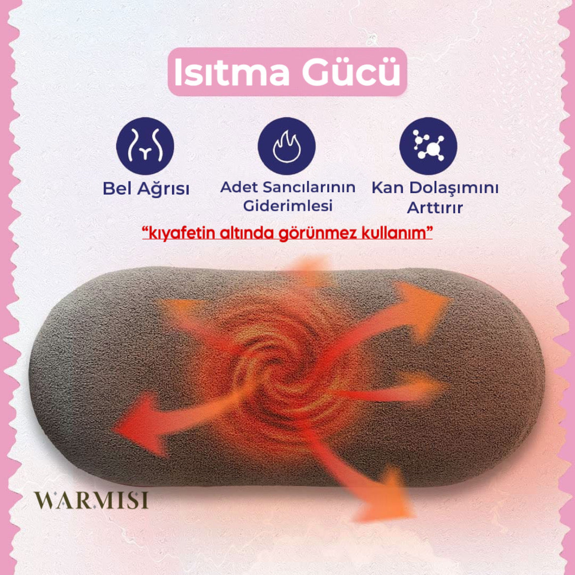 Regl İçin Isı Kemeri – Hediyeli Paket